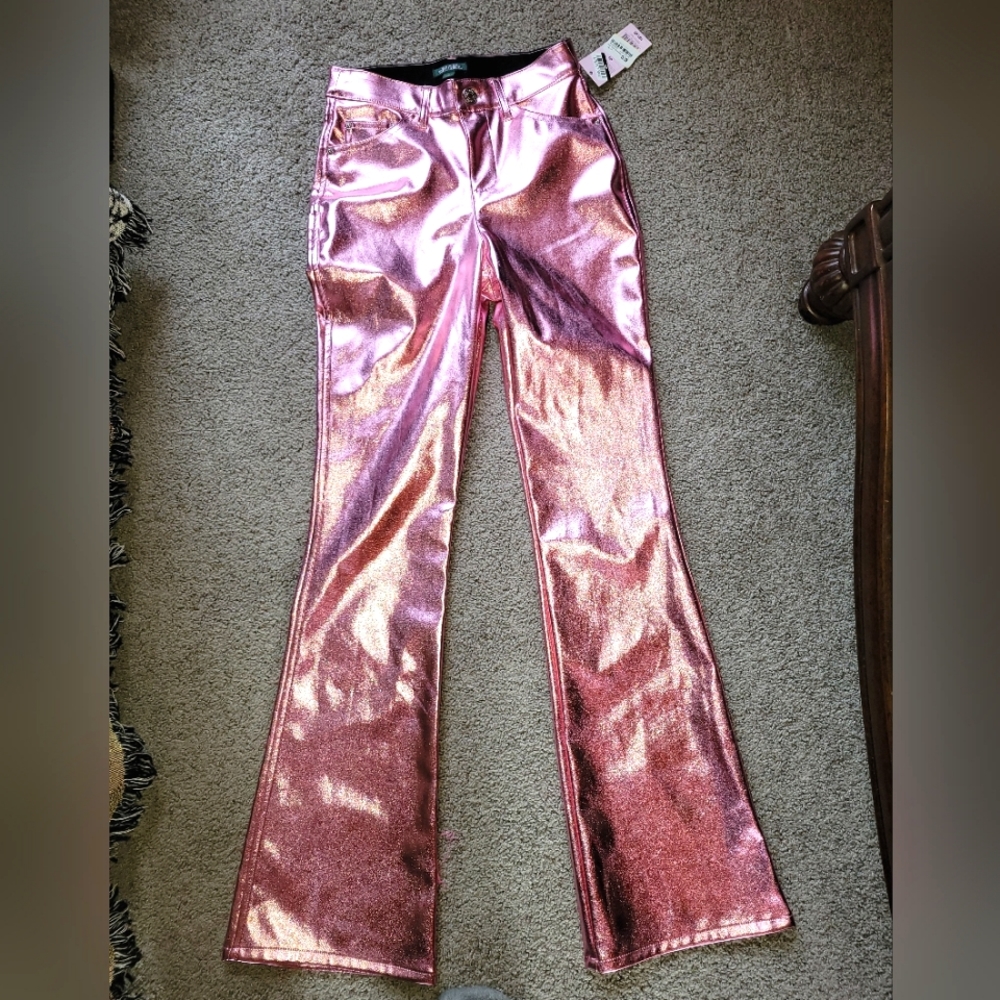 💰⏳️Wild Fable pink Sparkle pants sz 00 Barbie-tastic! Great for Halloween